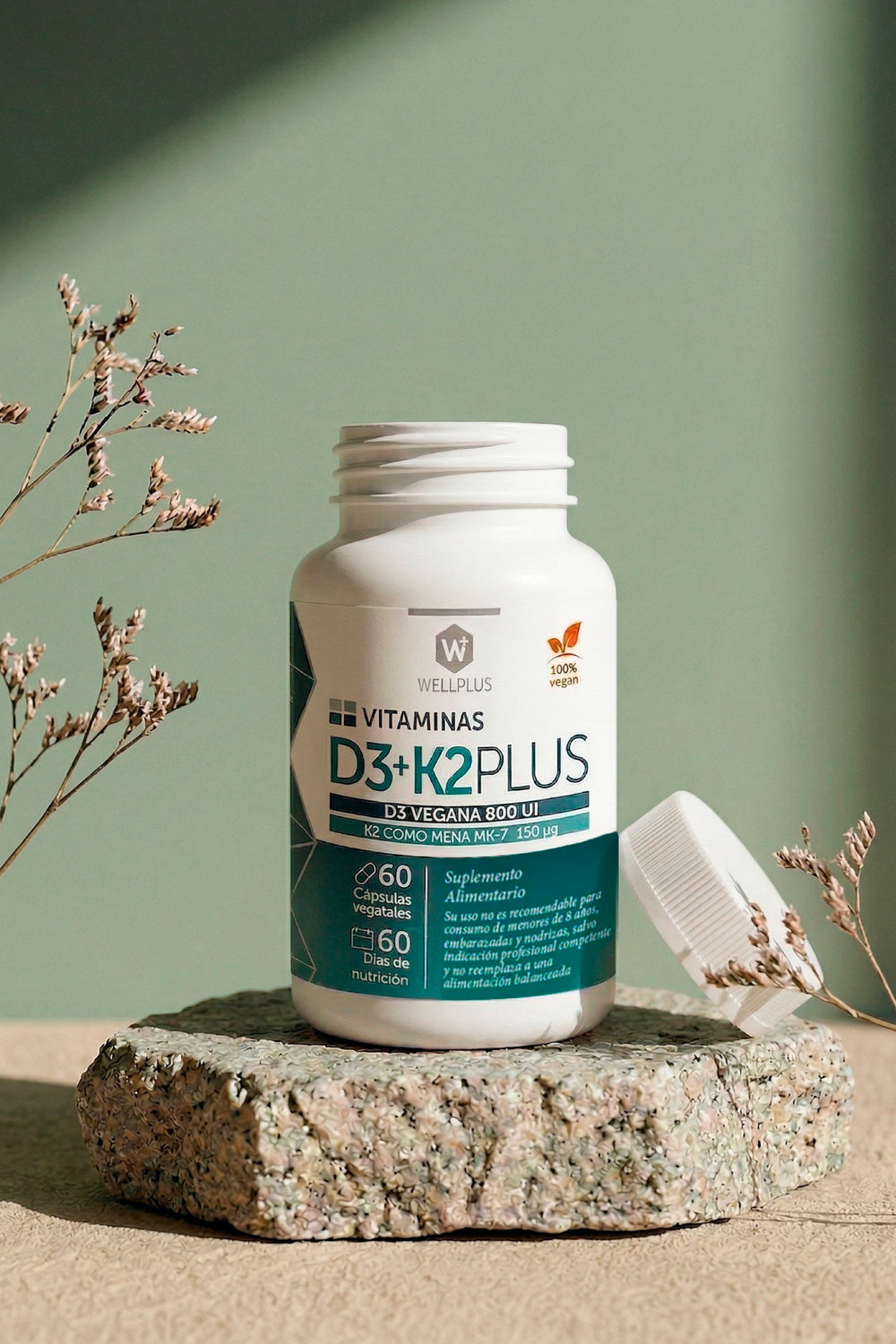 Vitamina D3-K2 Plus
