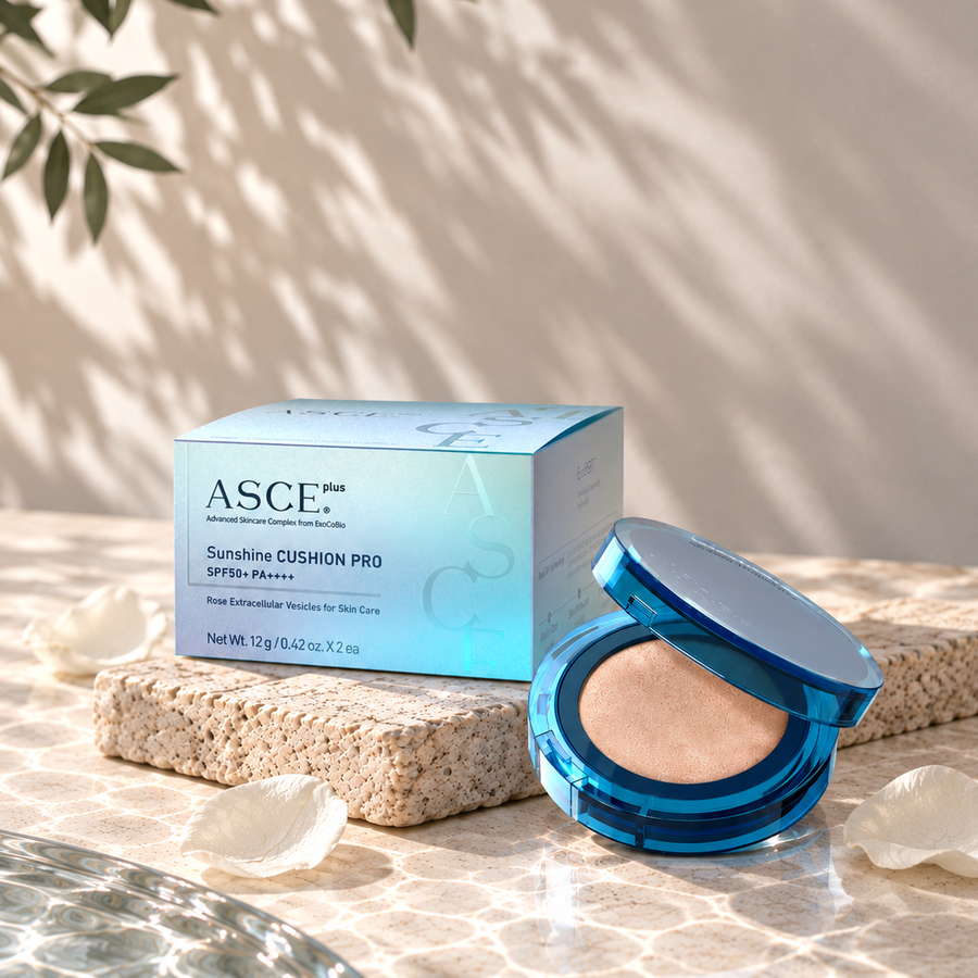 ASCE+ Sunshine Cushion PRO - Fotoprotector con Exosomas SPF50+