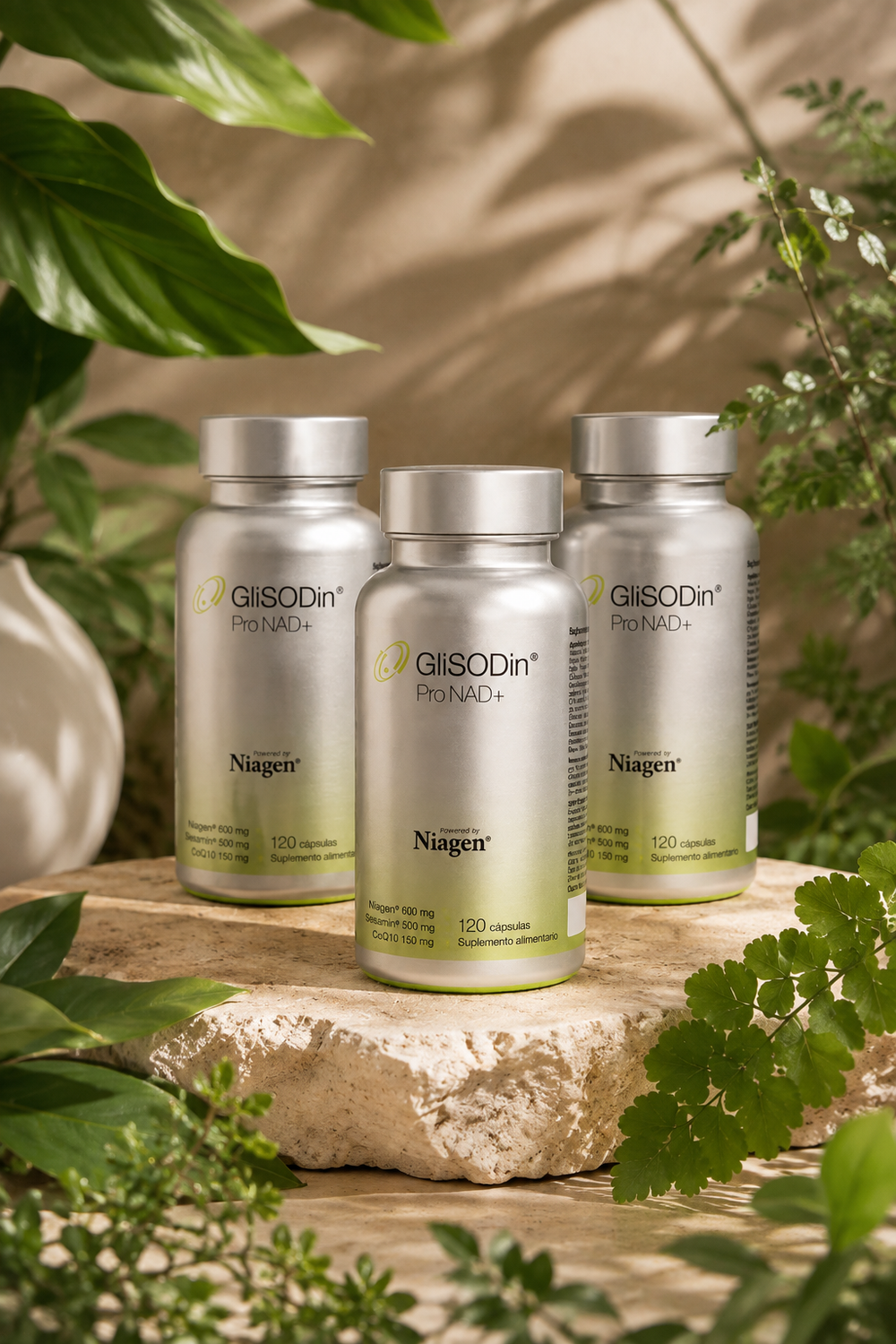 Pack 3 Glisodin® Pro NAD+ + Ebook de Regalo