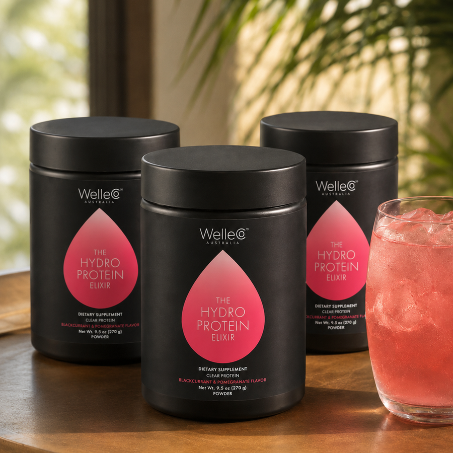 Pack 3 Hydroprotein Elixir Blackcurrant & Pomegranate + Ebook de Regalo
