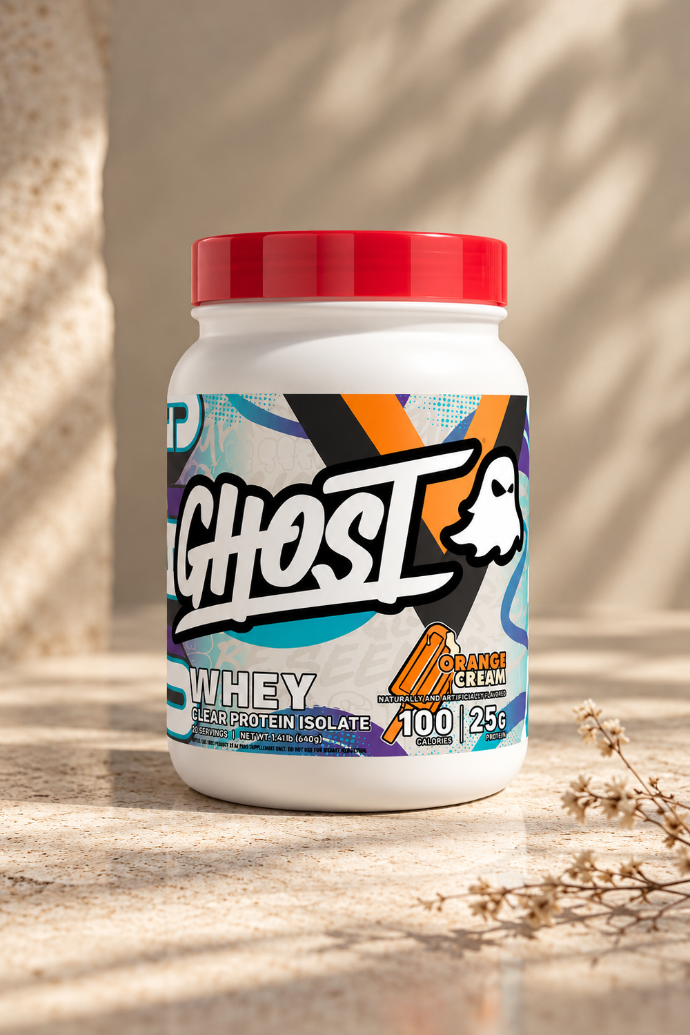 Proteína Whey Clear Ghoste 751g - Naranja