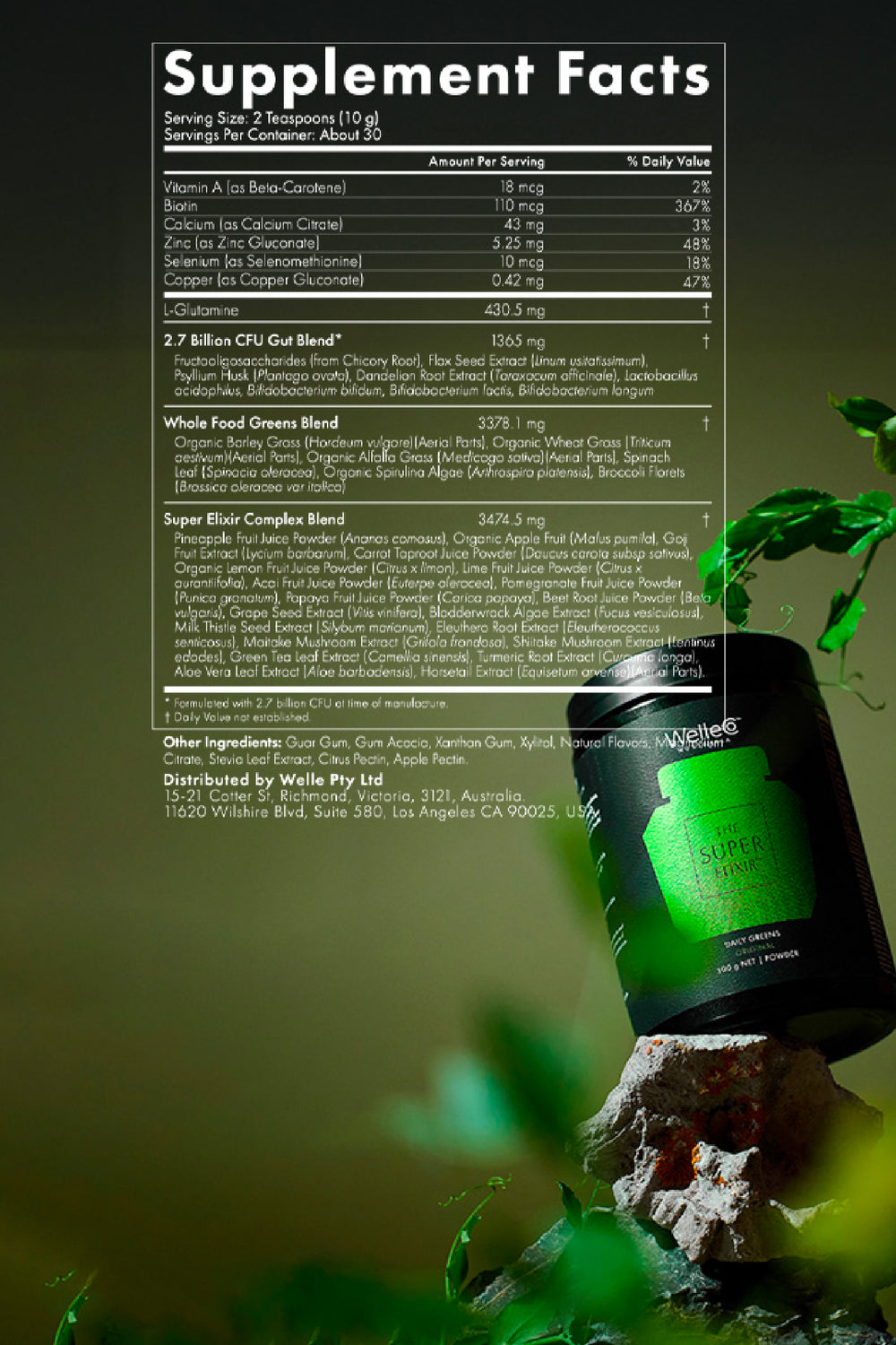 The Super Elixir™ Pineapple & Lime: El Suplemento Integral 11-en-1