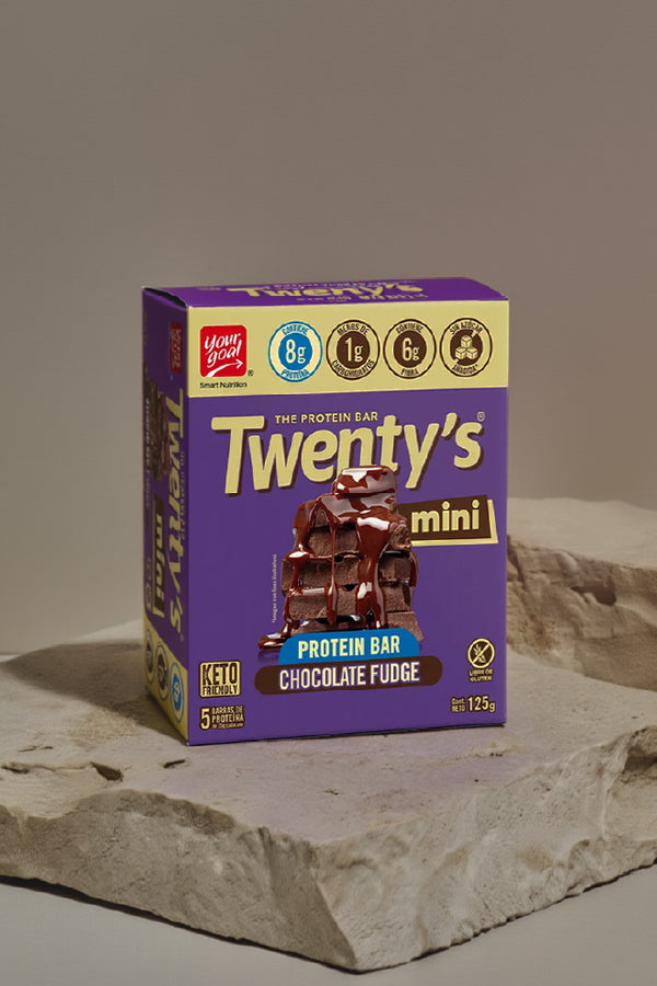 Barra Proteína Twenty's mini - Chocolate Fudge